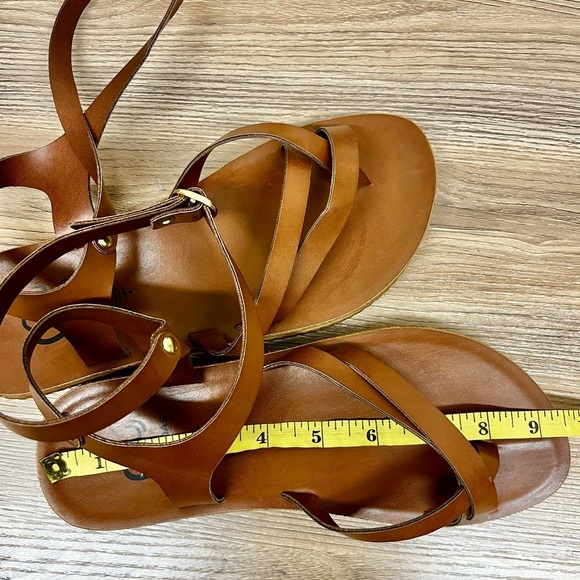 NOMADAS New Leather Strap Sandal Sz 7 Mexican Boho - Picture 5 of 6